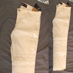 NWT hollister white crop jean leggings jeggings 5